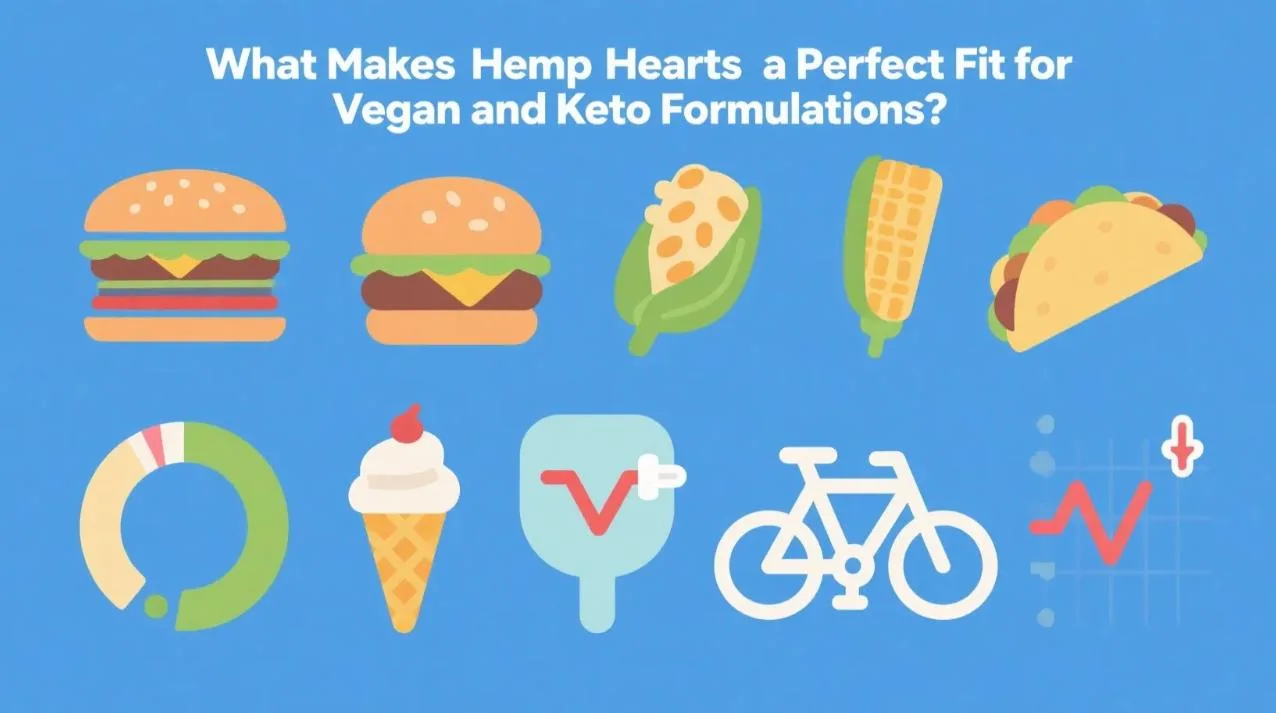 Wat maakt hennepharten perfect geschikt voor veganistische en keto-formuleringen? 11 organic hemp seed hearts