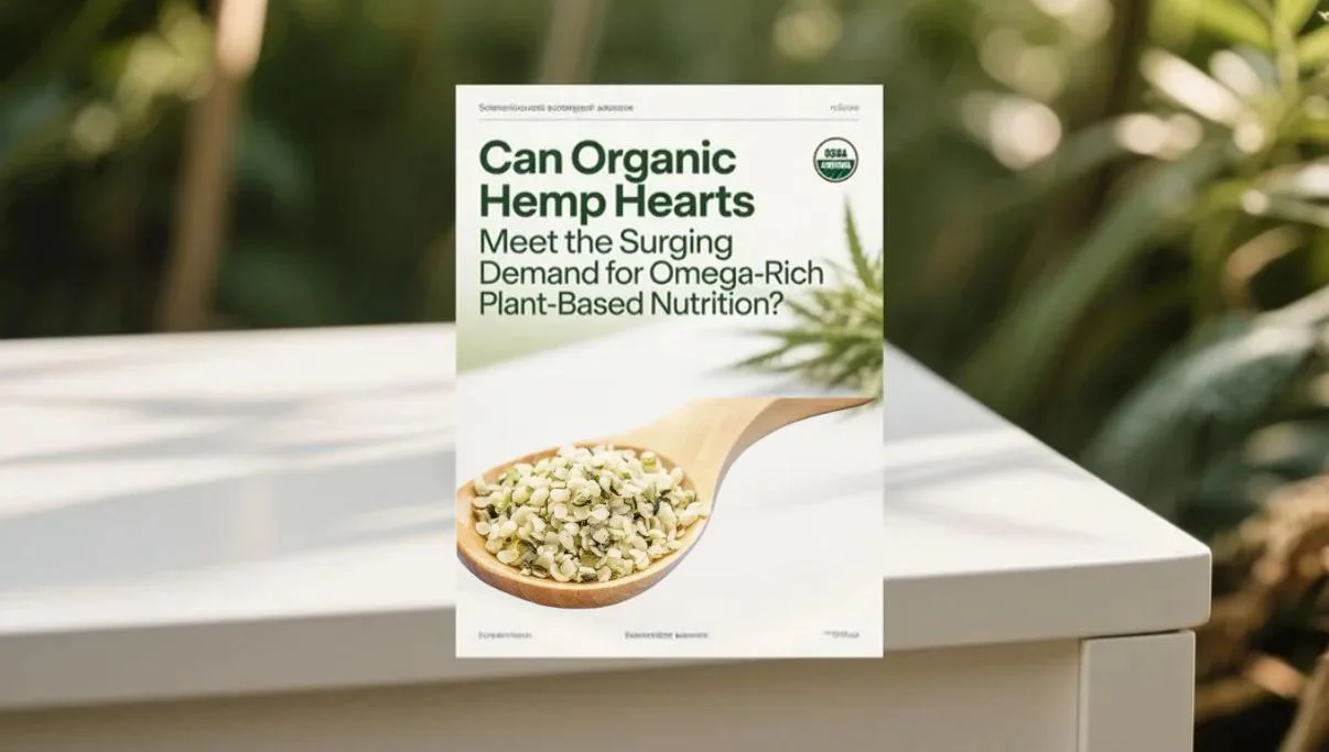 Kunnen biologische hennepheartjes voldoen aan de stijgende vraag naar omega-ijk plantaardige voeding? Het op bewijs gebaseerde antwoord 3 organic hemp seed protein powder