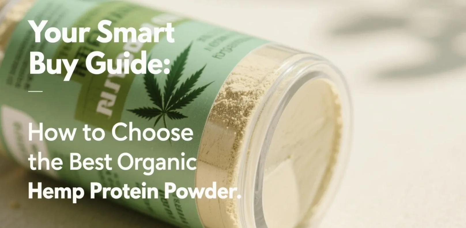 Uw Slimme Koper’s Gids: Hoe u de Beste Biologische Hennep Eiwitpoeder Kiest 4 organic hemp seed protein powder