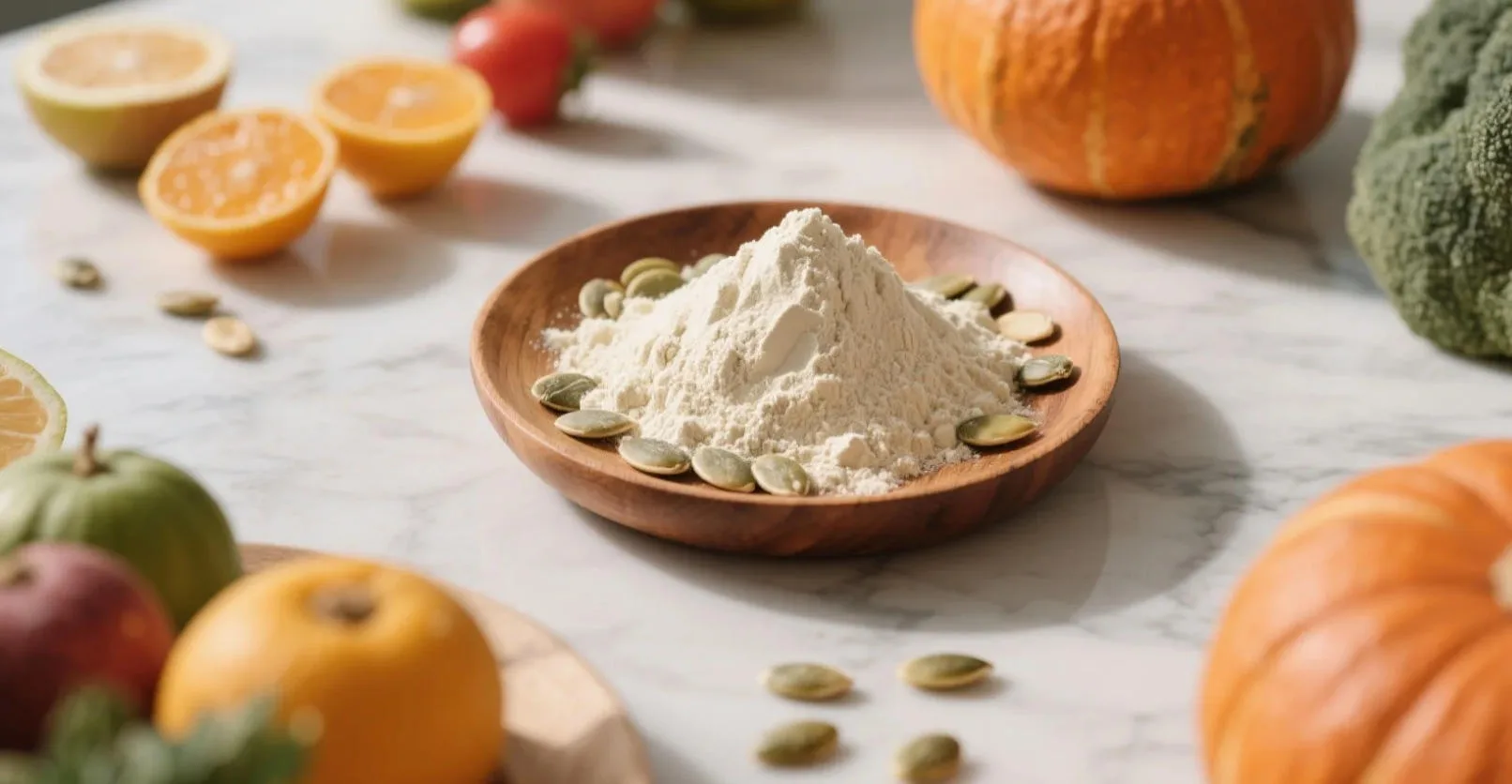Biologisch pompoenpitteiwitpoeder: volledig voedingsprofiel en voordelen 11 organic pumpkin seed protein powder