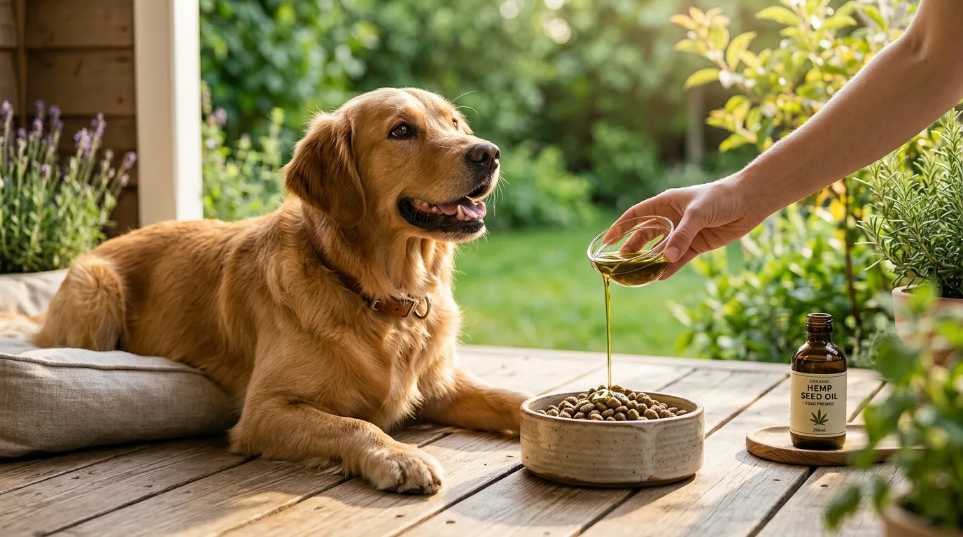 Hennepzaadolie voor huisdieren: een complete gids voor omega-rijke voeding voor honden en katten 10 Hemp Seed Oil for Pets Benefits, Dosage & Safety Guide