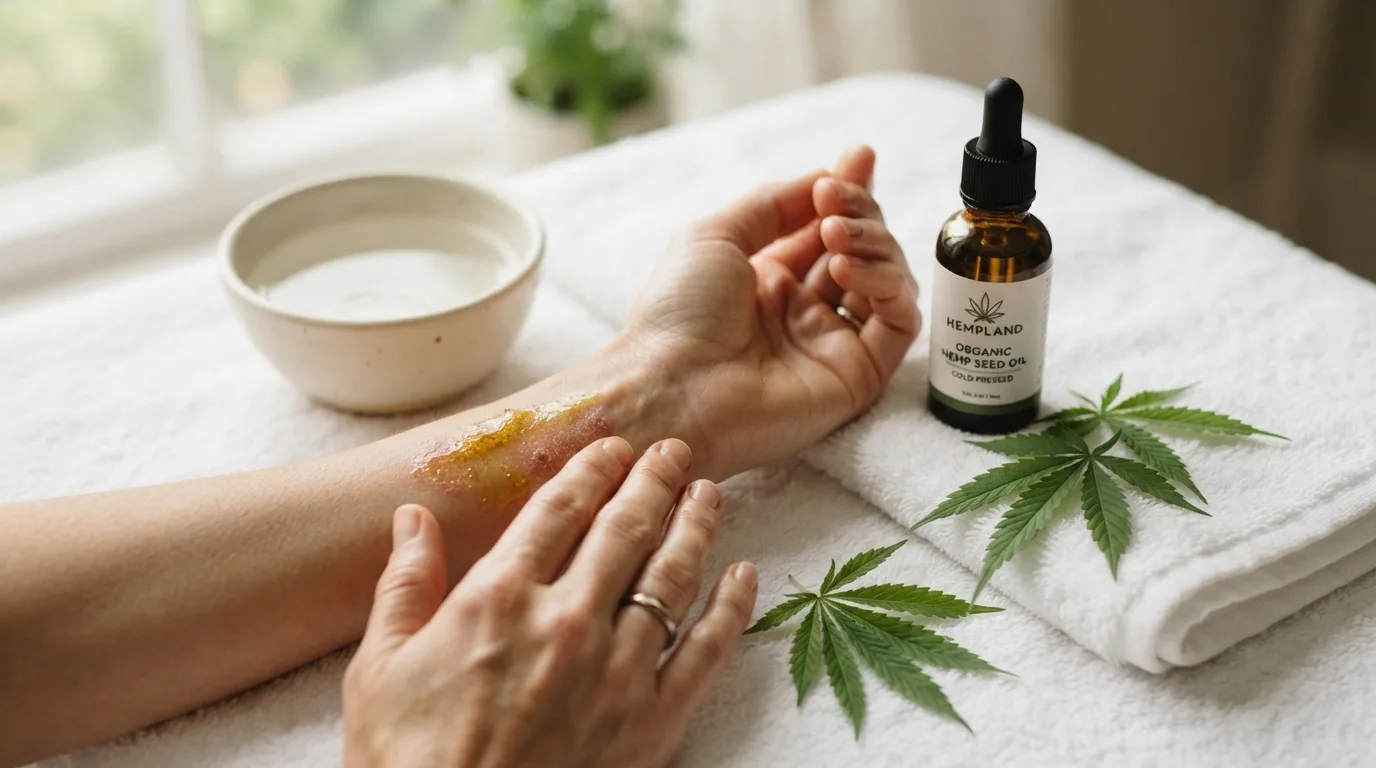 Hennepzaadolie voor eczeem & psoriasis: natuurlijke verlichting voor een ontstoken huid 12 Hemp Seed Oil for Eczema & Psoriasis Natural Relief for Inflamed Skin