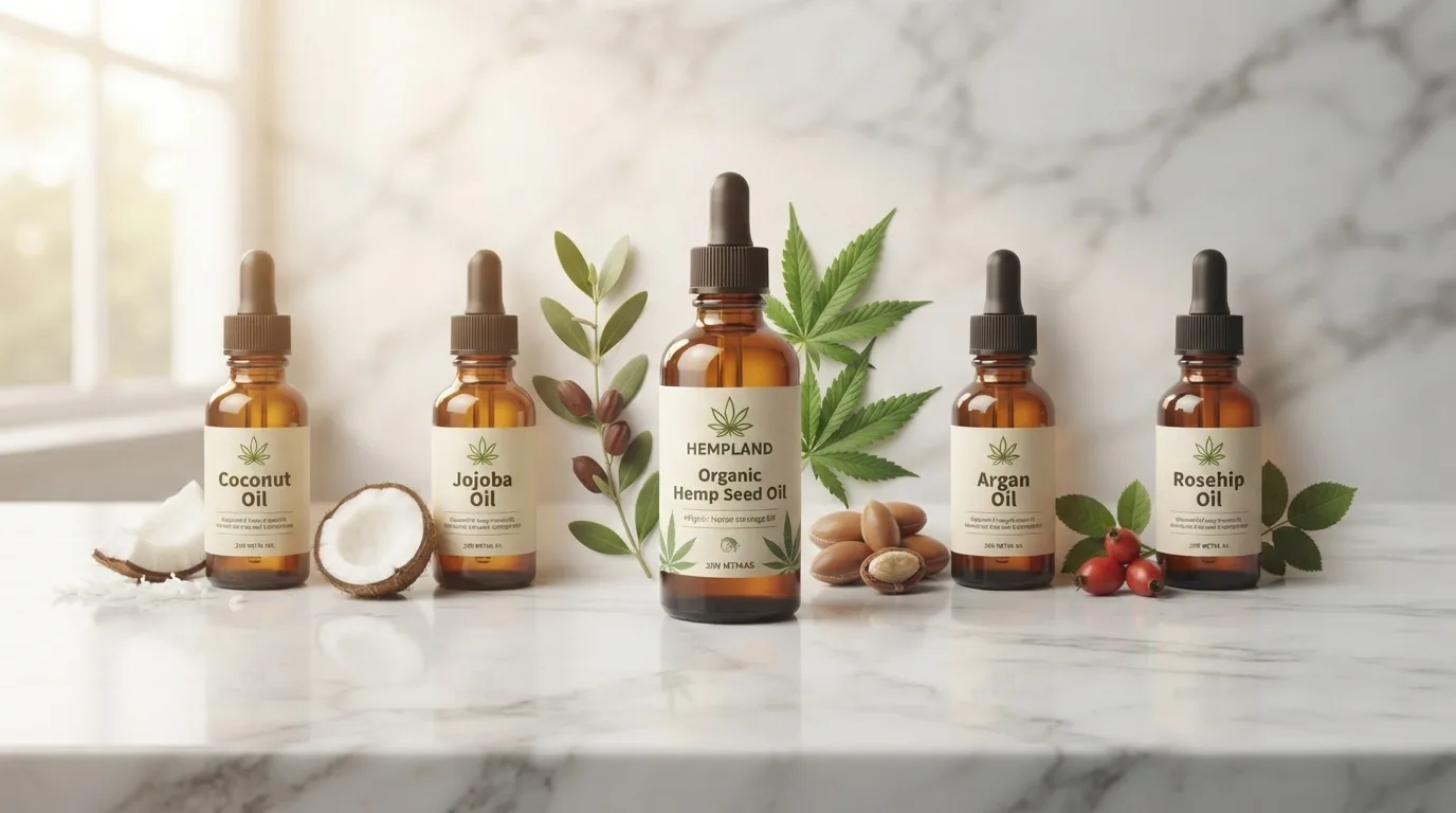 Hennepzaadolie vs kokosolie, jojoba-olie, arganolie & rozenbottelolie voor de huid 9 Hemp Seed Oil vs Coconut, Jojoba, Argan & Rosehip Oil for Skin