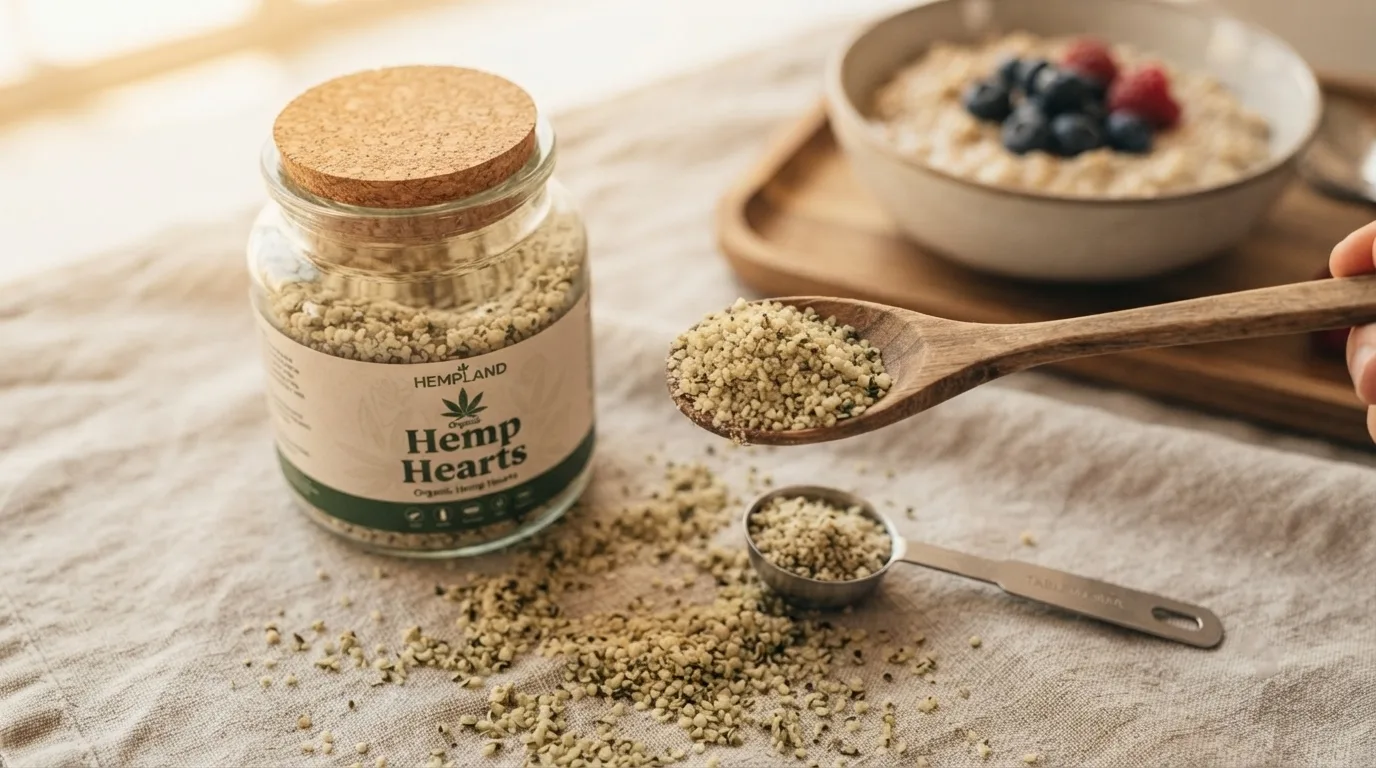 Hoeveel Hennepharten Per Dag: Dagelijkse Portiegids naar Leeftijd, Doel & Dieet 9 How Much Hemp Hearts Per Day Daily Serving Guide by Age, Goal & Diet